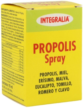 Rozpylać do gardła Integralia Propolis Spray Con Erisimo 15 ml (8436000545258)