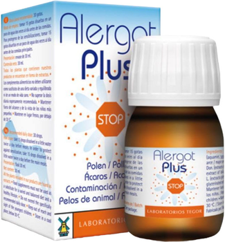 Средство от аллергии Laboratorios Tegor Alergot Plus 30 мл (8429007009434)