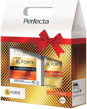 Zestaw Perfecta B3 Forte krem na dzień i na noc 40+ 50 ml + krem pod oczy 15 ml (5900525071286)