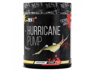 Предтренировочный комплекс MST Hurricane Pump 300 грамм Вкус Ананас