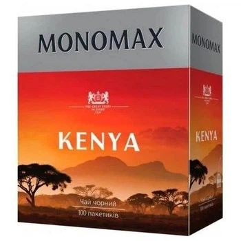 Чай Мономах Kenya Кенія 100*2г чорний