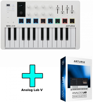 MIDI-клавиатура Arturia MiniLab 3 + Arturia Analog Lab V