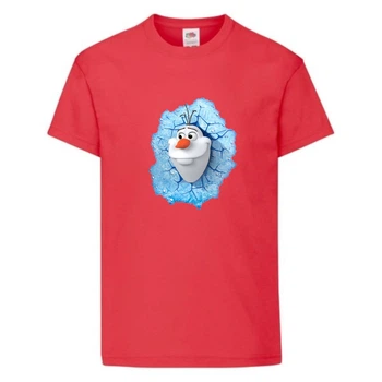 Футболка детская Холодное сердце 002 (Frozen) красная (FRH rd 002) 116 см