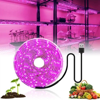 Led фитолента для растений 5 метров SMD2835