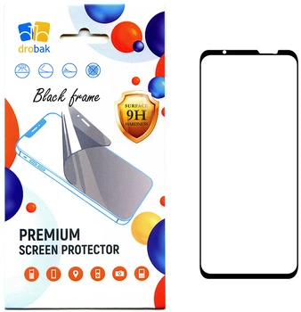 Захисне скло Drobak Frame A+ для Asus ROG Phone 7 Black (535389)