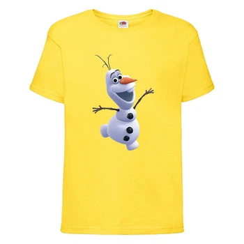 Футболка детская Холодное сердце 001 (Frozen) желтая (FRH yel 001) 116 см