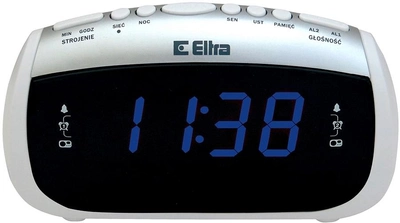 Настільний годинник-будильник Eltra Zosia 312PLL