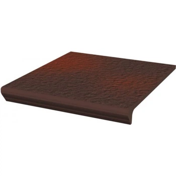 Сходи Ceramika Paradyz Cloud Brown Duro Stopnica Prosta Z Kapin 300x330 мм