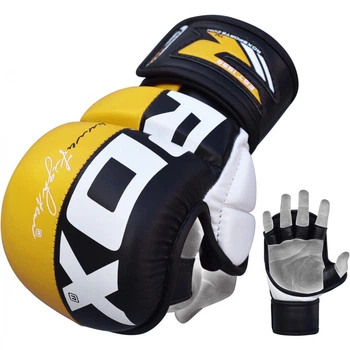 Перчатки для ММА RDX T6 MMA Sparring Gloves L Жолтые