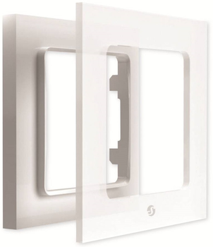 Рамка для настінного вимикача Shelly "Wall Frame 1" біла (3800235266229)