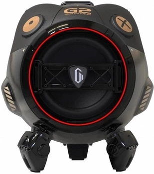 Комплект Акустична система GravaStar Venus sci-fi Bluetooth 5.0 Black + Док-станція + Чохол (GRAVASTAR G2_BLK)