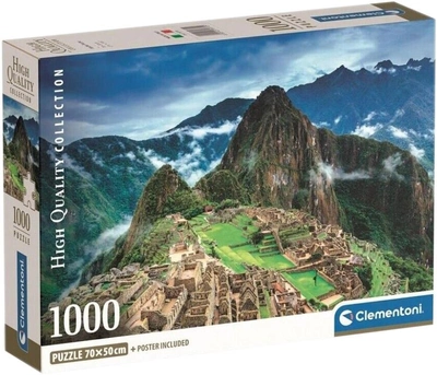 Пазл Clementoni Comapct Machu Picchu 1000 елементів (8005125397709)