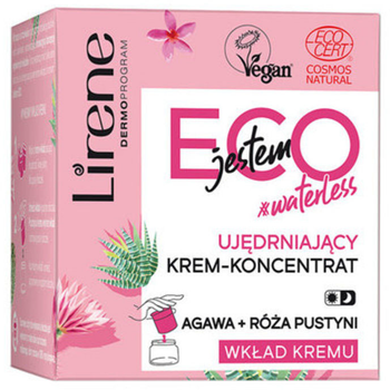 Krem do twarzy Lirene I Am Eco Waterless Firming Cream-Concentrate Refill 50 ml (5900717075832)