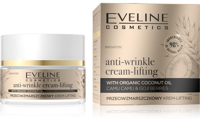 Крем для обличчя Eveline Organic Gold Anti-Wrinkle Cream-Lifting 50 мл (5903416030201)