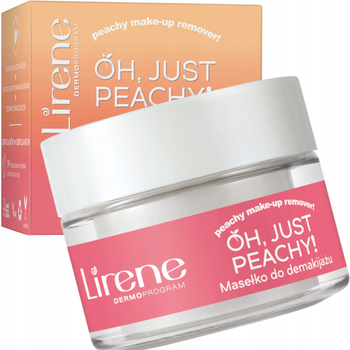 Preparat do mycia twarzy Lirene Oh, Just Peachy! Make-up Remover Butter 45 g (5900717765917)