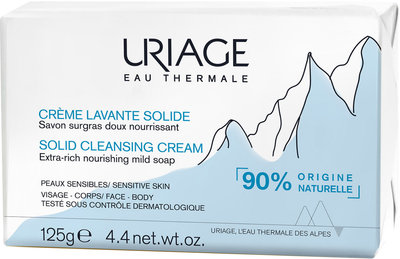 Preparat do mycia twarzy Uriage Eau Thermale Solid Cleansing Cream 125 g (3661434008818)