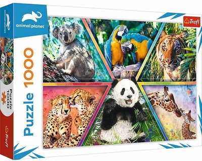 Puzzle Trefl Królestwo zwierząt 1000 elementów (5900511106725)