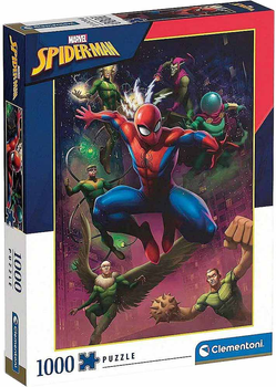 Пазл Clementoni Marvel Spider Man 1000 елементів (8005125397426)