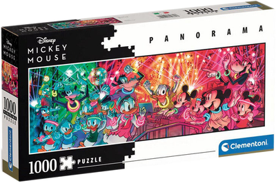 Пазл Clementoni Panorama Collection Disney Disco 1000 елементів (8005125396603)