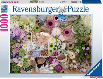 Puzzle Ravensburger Piękne kwiaty 1000 elementów (4005556173891)
