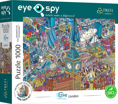 Puzzle Trefl Time Travel Londyn Anglia 1000 elementów (5900511107500)