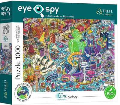 Puzzle Trefl Time Travel Sydney Australia 1000 elementów (5900511107517)