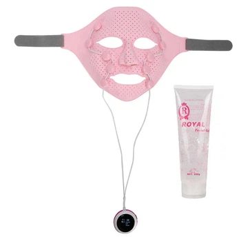 Маска-массажер миостимулятор для лица Smart Face massager+гель