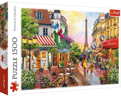 Puzzle Trefl Urok Paryża 1500 elementów (5900511261561)