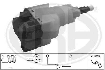 Датчик стоп сигналу ERA 330725 Ауді A3, A6, Allroad, A4, TT; Skoda Octavia, Superb; Volkswagen Golf, Bora, Sharan, Passat, Transporter, Phaeton, Polo; Seat Toledo YM219E740AA, 8E0927189B, 8E0927189