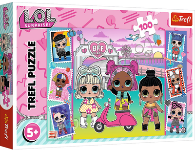 Puzzle Trefl LOL Surprise Lovely dolls 200 elementów (5900511132885)