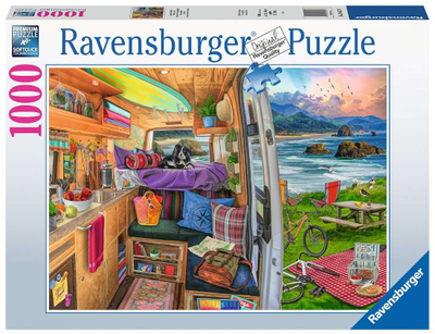 Puzzle Ravensburger Widok z kampera 1000 elementów (4005556164578)