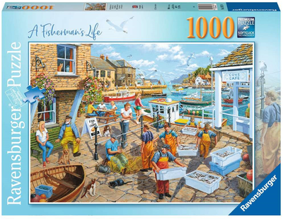 Puzzle Ravensburger Życie rybaka 1000 elementów (4005556169214)