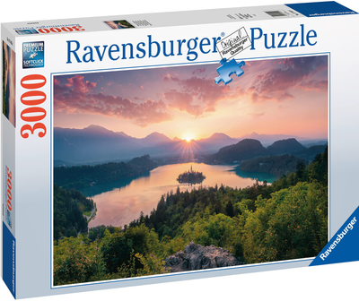 Puzzle Ravensburger Jezioro Bled Slowenia 3000 elementów (4005556174454)