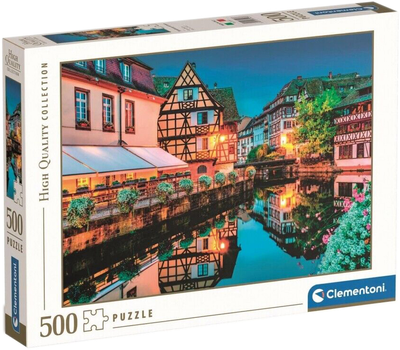 Puzzle Clementoni Strasburg stare miasto 500 elementów (8005125351473)