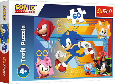 Puzzle Trefl Sonic w akcji 60 elementów (5900511173871)