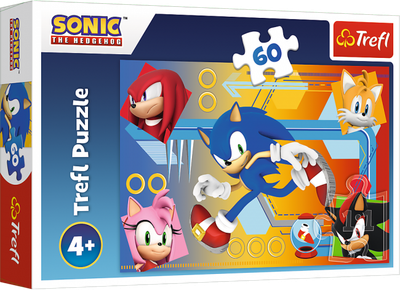 Puzzle Trefl Sonic w akcji 60 elementów (5900511173871)