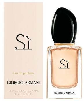 Woda perfumowana damska Giorgio Armani Sì EDP W 30 ml (3605521816511)