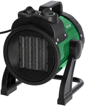 Теплова гармата STALCO PTC 3кВт 220-240 В 238 м3/год Зелений S-97642 ( 5904012156289 )