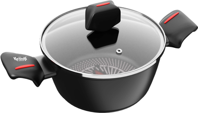 Кастрюля Krauff Smart Fry со стеклянной крышкой 2.3 л 20 см (25-45-159)