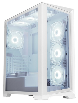 Корпус Frontier yeti White, без бп, atx / Micro atx / Mini itx, 2xUSB 2.0, 1xUSB 3.0 + HDAudio