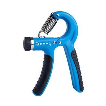 Эспандер Кистевой Пружинный С Регулируемой Нагрузкой Power Grip Pro Ne-w-87-bl 5-60 Кг (322364)