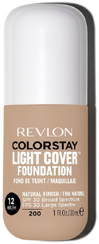 Podkład do twarzy Revlon ColorStay Light Cover Foundation lekki 200 Nude 30 ml (309970127657)