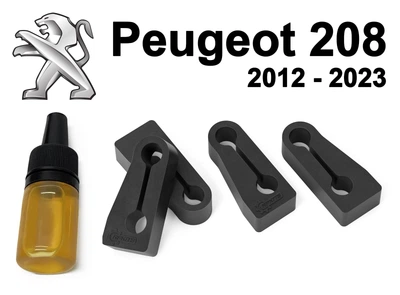 Упор (демпфер, накладка) замка дверей Peugeot 208 2012-2023 (4 двері)