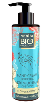 Крем для рук Venita Bio Natural Care живильна квіткова фантазія 100 мл (5902101520300)