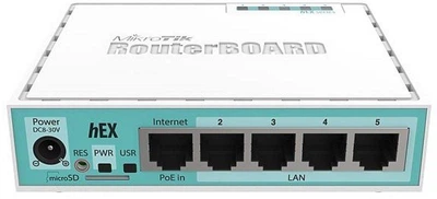 Маршрутизатор MikroTik RouterBOARD hEX 10141