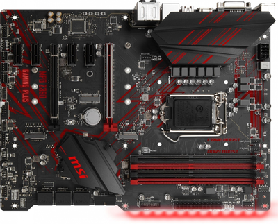Материнская плата MSI MPG Z390 GAMING PLUS (s1151, Intel Z390) OEM Refurbished