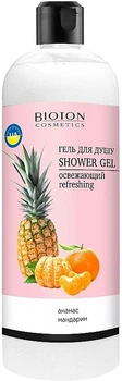 Гель для душа освежающий "Ананас и мандарин" - Bioton Cosmetics Shower Gel 1000ml (1106546-1474963-2)