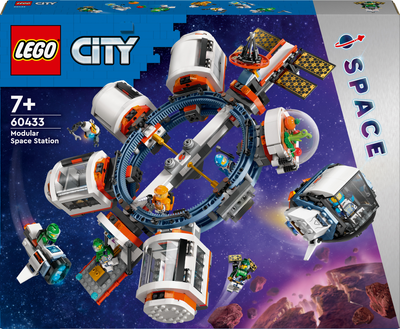 Zestaw klocków Lego City Modułowa stacja kosmiczna 1097 części (60433)