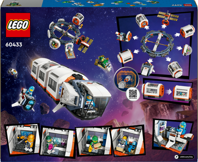 Zestaw klocków Lego City Modułowa stacja kosmiczna 1097 części (60433)