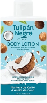 Лосьон для тела "Масло ши и кокоса" - Tulipan Negro Shea Butter & Coconut Oil Body Lotion 400ml (1124178-1500445-2)